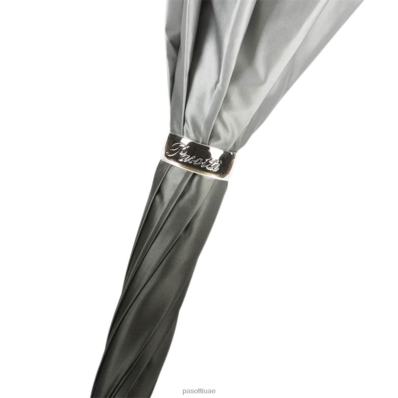 مظلة | 189n 5a003-34 g2 - مظلة مرصعة باللؤلؤ الرمادي وطبعة الفهد PASOTTI Z446V404